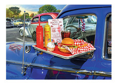 Пазл Ravensburger На шоссе 66 500 деталей