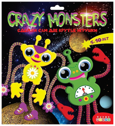 Набор для создания игрушки Дрофа-Медиа сделай сам Crazy Monsters 3388