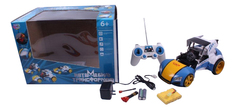 Машинка р/у трансформер бело-голубая Play Smart М35500 Playsmart