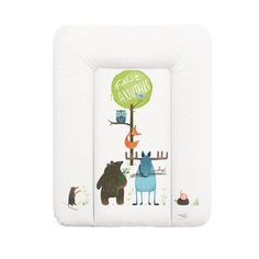 Матрас пеленальный Ceba Baby Animals 70x50 см мягкий на комод W-143-103-100