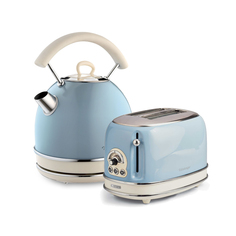 Комплект Ariete Vintage Чайник электрический 2877/05 + тостер 155/15 Blue