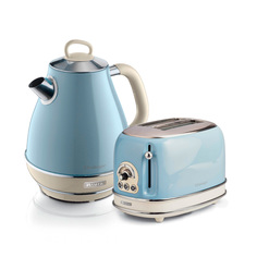 Комплект Ariete Vintage Чайник электрический 2869/05 + тостер 155/15 Blue