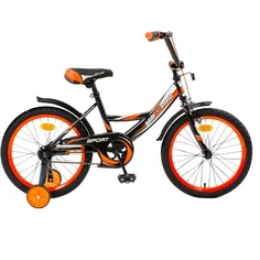Детский велосипед двухколесный MaxxPro Sport 16" черный