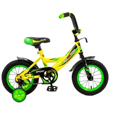 Детский велосипед двухколесный MaxxPro Sport 12" желтый