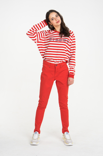 Джинсы женские Blend She 20202109 красные 27/32 EU