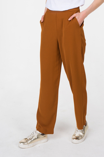 Брюки женские ICHI 20107431 коричневые 36 EU