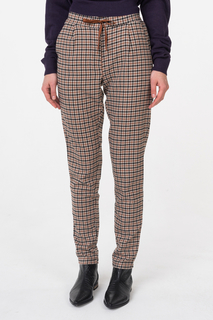 Брюки женские ICHI 20107531 коричневые XS