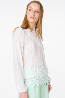 Блуза женская ICHI 20108632 белая 40 EU