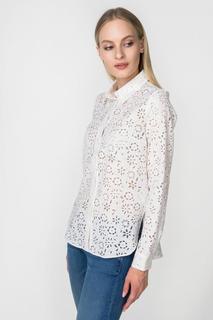 Рубашка женская Fashion.Love.Story. 18CR2063 белая 46 RU