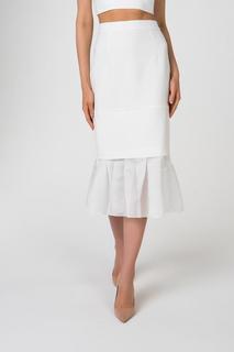 Юбка женская T-Skirt SS17-02-0369-LE белая XS