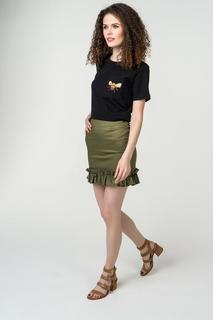 Юбка женская Fashion.Love.Story. 18SP6032 зеленая 40 RU