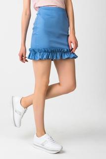 Юбка женская Fashion.Love.Story. 18SP6032 голубая 46 RU