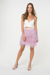 Юбка женская T-Skirt SS17-01-0367-FS розовая M