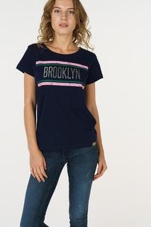 Футболка женская Blend She 20202573 синяя M