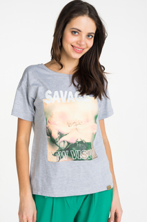 Футболка женская Blend She 20203152 серая L