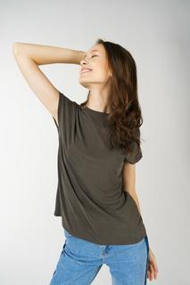 Футболка женская Noisy may 27003494 зеленая L