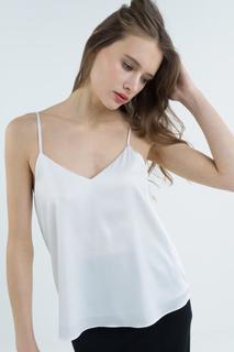 Топ женский T-Skirt 16SS-04-0119-BS белый 40 RU