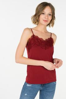 Топ женский ICHI 20106355 красный L