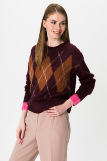 Пуловер женский Blend She 20202680 бордовый S