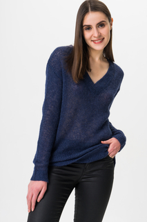 Пуловер женский ICHI 20106851 синий S