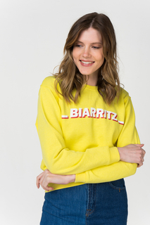 Свитшот женский Blend She 20203273 желтый M