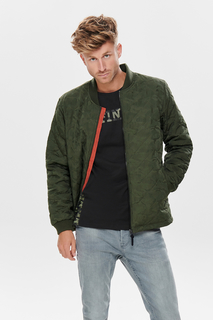 Куртка мужская ONLY & SONS 22013605 зеленая XL