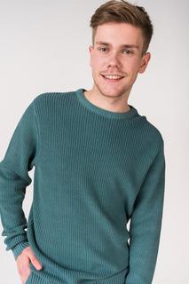 Джемпер мужской BLUE SEVEN 376162X зеленый L