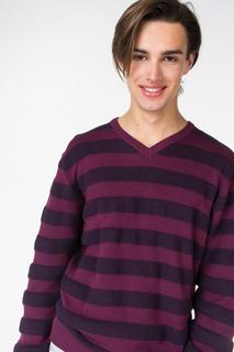 Джемпер мужской BLUE SEVEN 376148X бордовый XL