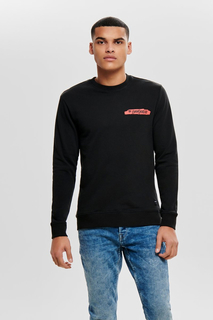 Джемпер мужской ONLY & SONS 22011277 черный XL