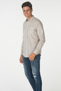 Рубашка мужская Dockers 5576200040 бежевая L