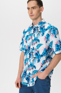 Рубашка мужская ONLY & SONS 22013269 голубая XS