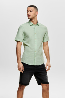 Рубашка мужская ONLY & SONS 22009885 зеленая S