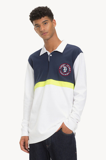 Поло мужское Tommy Jeans DM0DM05908 синее M