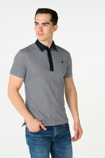 Поло мужское Antony Morato MMKS01278 синее L