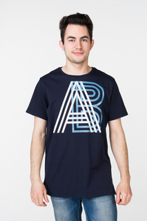 Футболка мужская Scotch & Soda 132.19SSMD.1251147883.59 синяя XXL