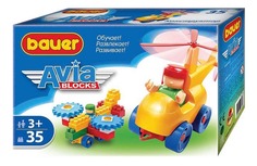 Конструктор пластиковый Bauer Avia 35 деталей Бауэр