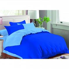 Комплект постельного белья двуспальный Amore Mio, Сапфир