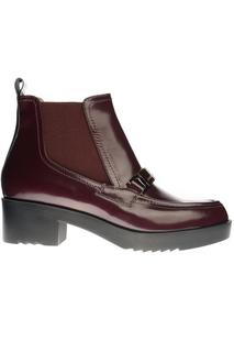 Полуботинки женские Norma J.Baker M2059 бордовые 38 RU