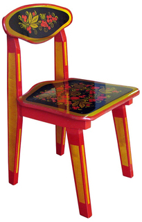Стул детский Хохлома Детство Хохломская роспись