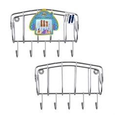 Полка с 5 крючками МультиДом