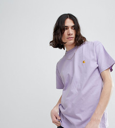 Сиреневая футболка Carhartt WIP Chase эксклюзивно для ASOS-Фиолетовый