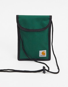 Зеленая сумка на шею Carhartt WIP-Зеленый