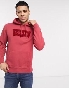 Худи красного цвета с логотипом Levis-Красный Levis®