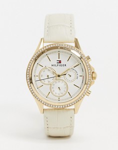 Часы с кремовым ремешком Tommy Hilfiger 1781982-Кремовый