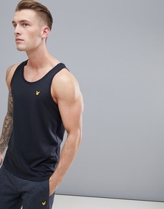 Черная майка с логотипом Lyle & Scott Fitness Exmoore-Черный