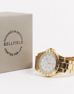Мужские часы с хронографом Bellfield-Золотой