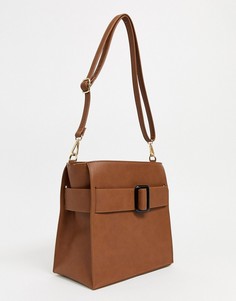 Структурированная сумка на плечо Truffle Collection-Светло-коричневый