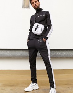Черные узкие джоггеры от комплекта ASOS DESIGN x Dark Future-Черный
