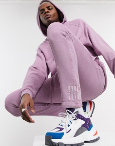 Фиолетовые джоггеры скинни от комплекта с вышитым логотипом ASOS DESIGN x Dark Future-Фиолетовый