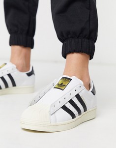 Белые кроссовки adidas Originals Courtside Superstar-Белый